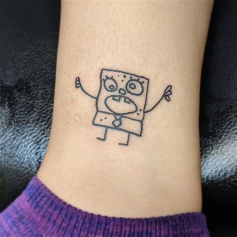 Spongebob tattoos - So you loved watching SpongeBob SquarePants as a kid, but did you know that Nickelodeon was still making episodes up until 2012? If that's making you feel ol...
